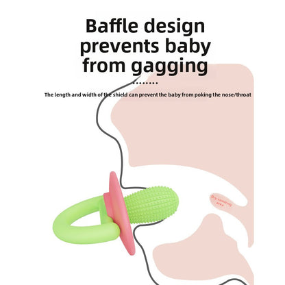 Cactus baby teething pacifier toy