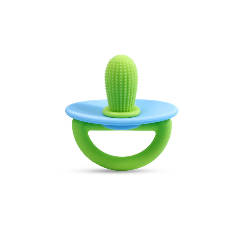 Cactus baby teething pacifier toy