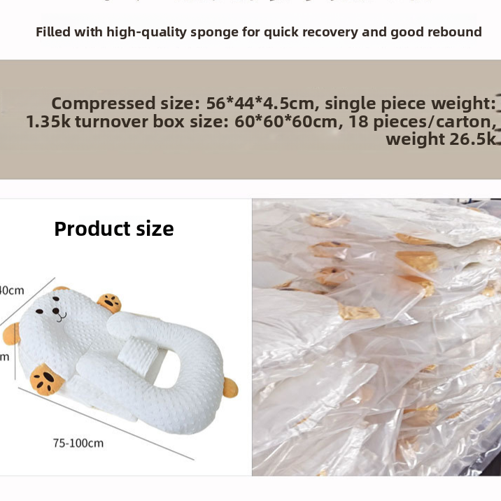 Baby Nursing Pillow with U-Shape Design