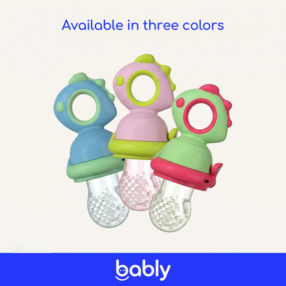 Nature-Inspired Silicone Baby Fruit and Vegetable Teether | (Free Shipping to USA) | 100% Food-Grade Silicone | BPA-Free | Certified Baby-Safe