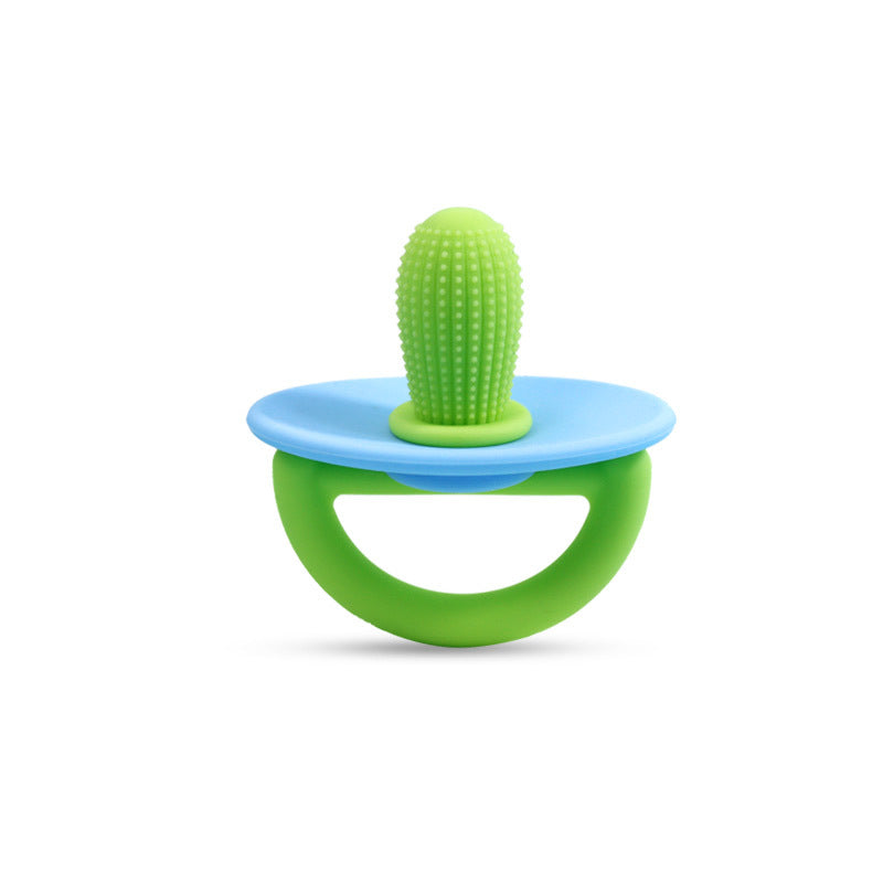 Cactus baby teething pacifier toy