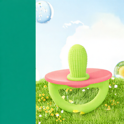 Cactus baby teething pacifier toy