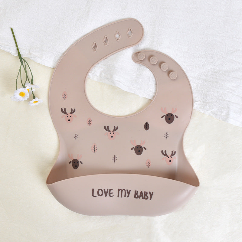 silicone bib